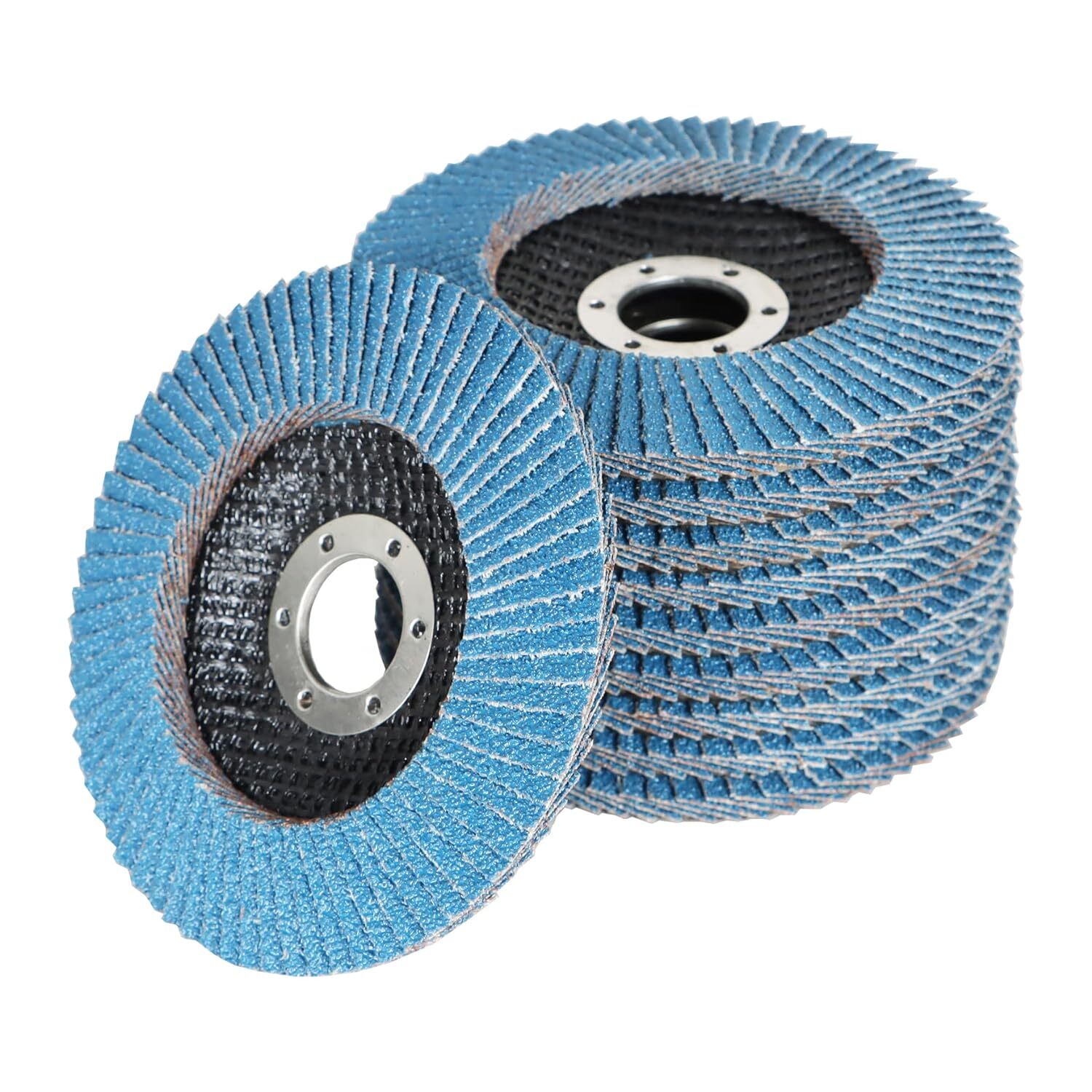 SATC 4-1/2″ Zirconia Flap Discs Sanding Grinding Wheel 80 Grit Grinder T29 4.5in