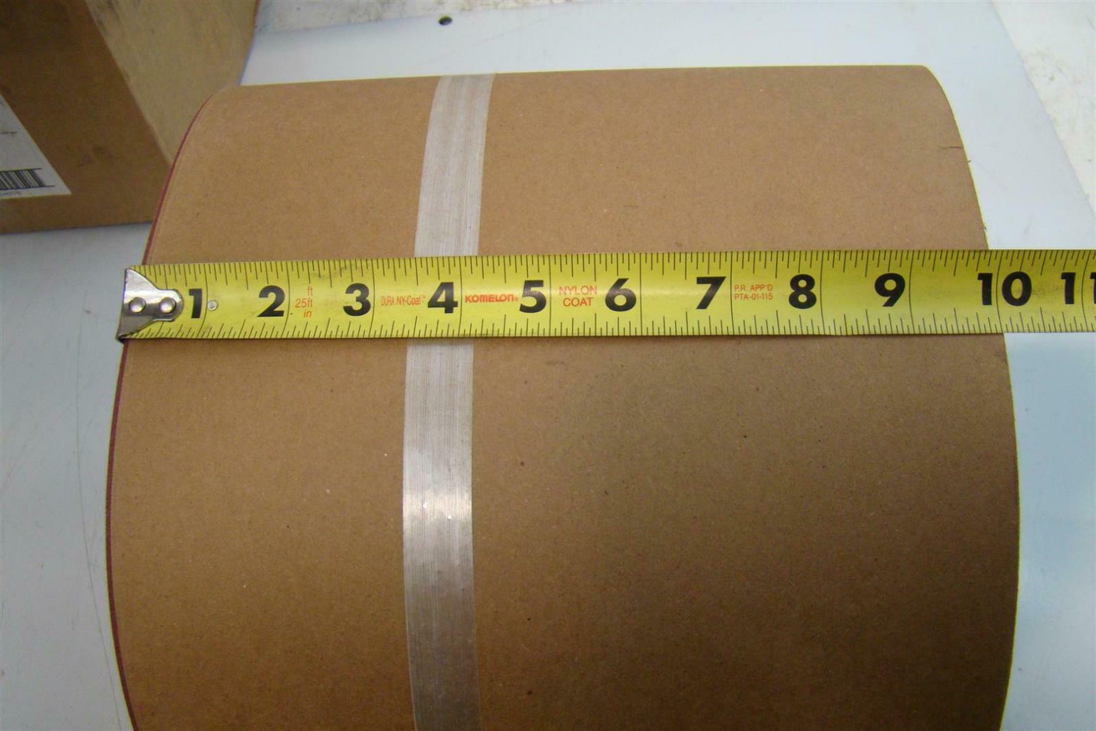 (10) 3M Sanding Belts Sine Wave Splice 10in x 144in 51125 44201