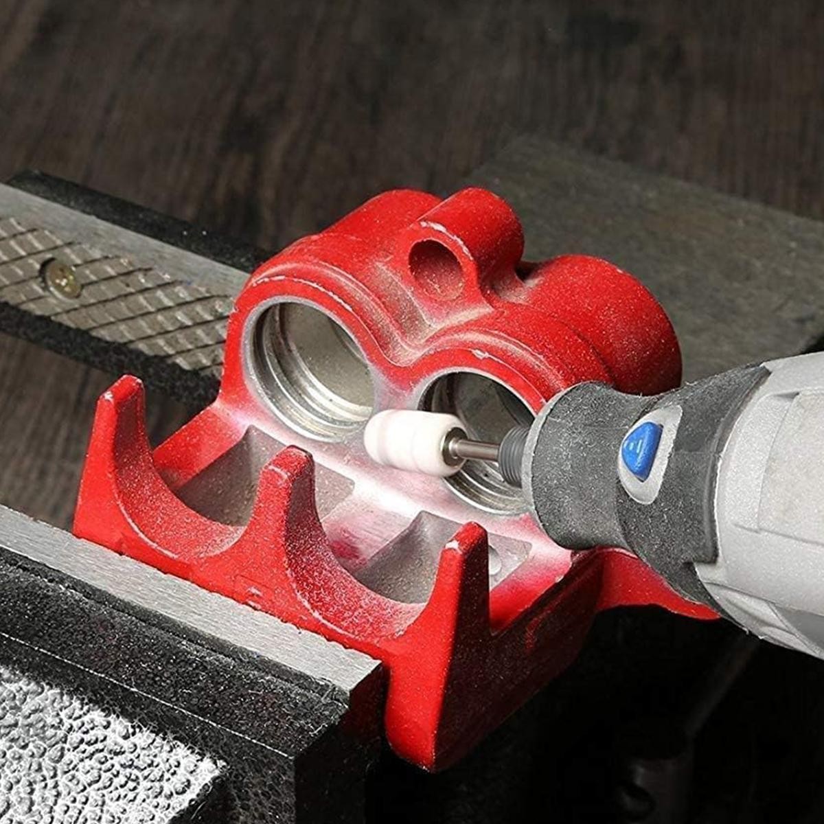 Wool Felt Polishing Wheels 129 Pieces Metal Surface Polishing Tool Kit Set