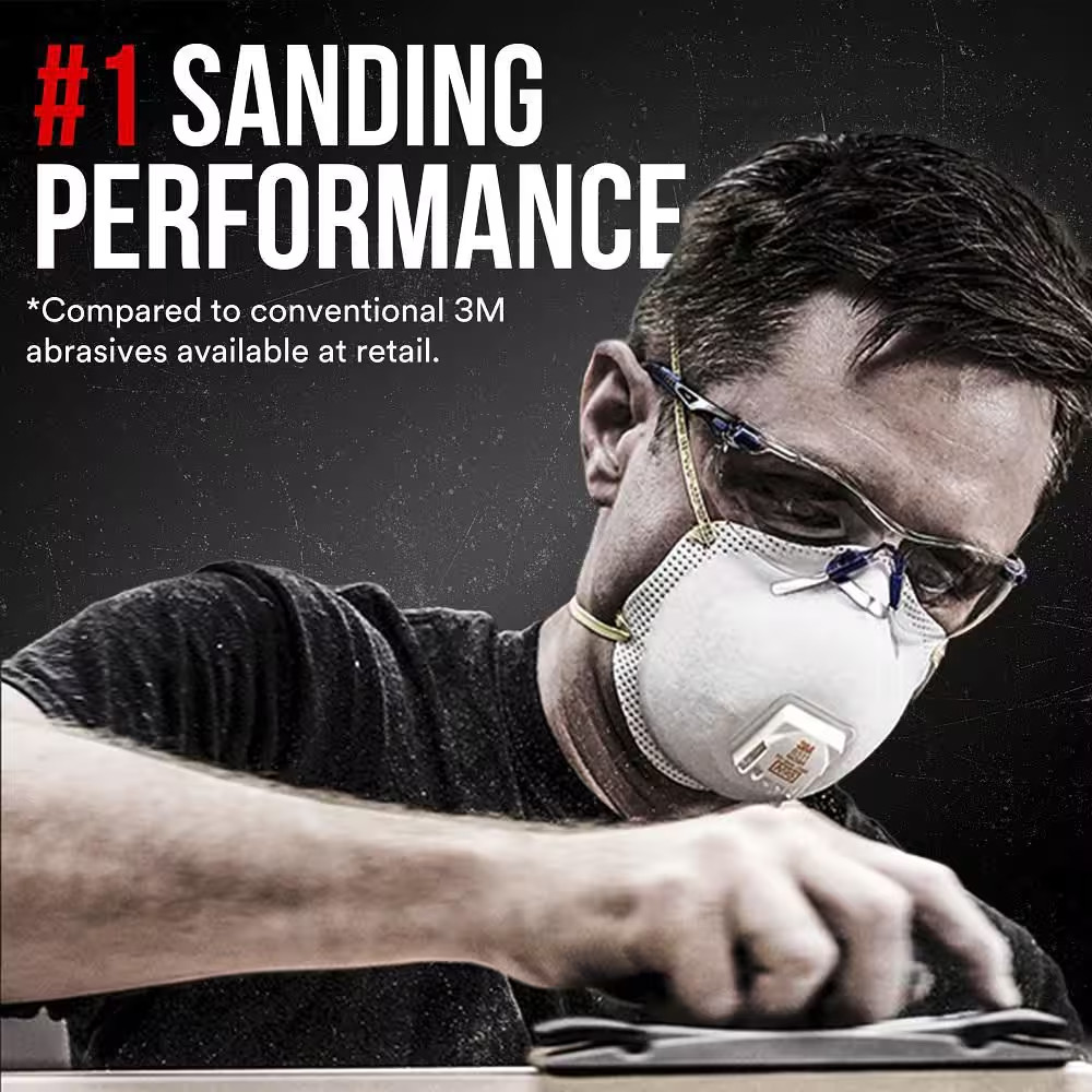 Pro Grade Precision 9 In. X 11 In. 150 Grit Faster Sanding Sheets with No-Slip G