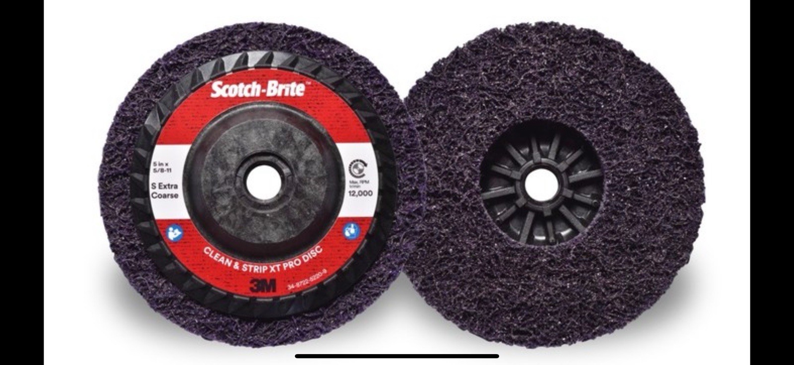Scotch-Brite Clean And Strip Xt Pro Disc 5” 10 Pack