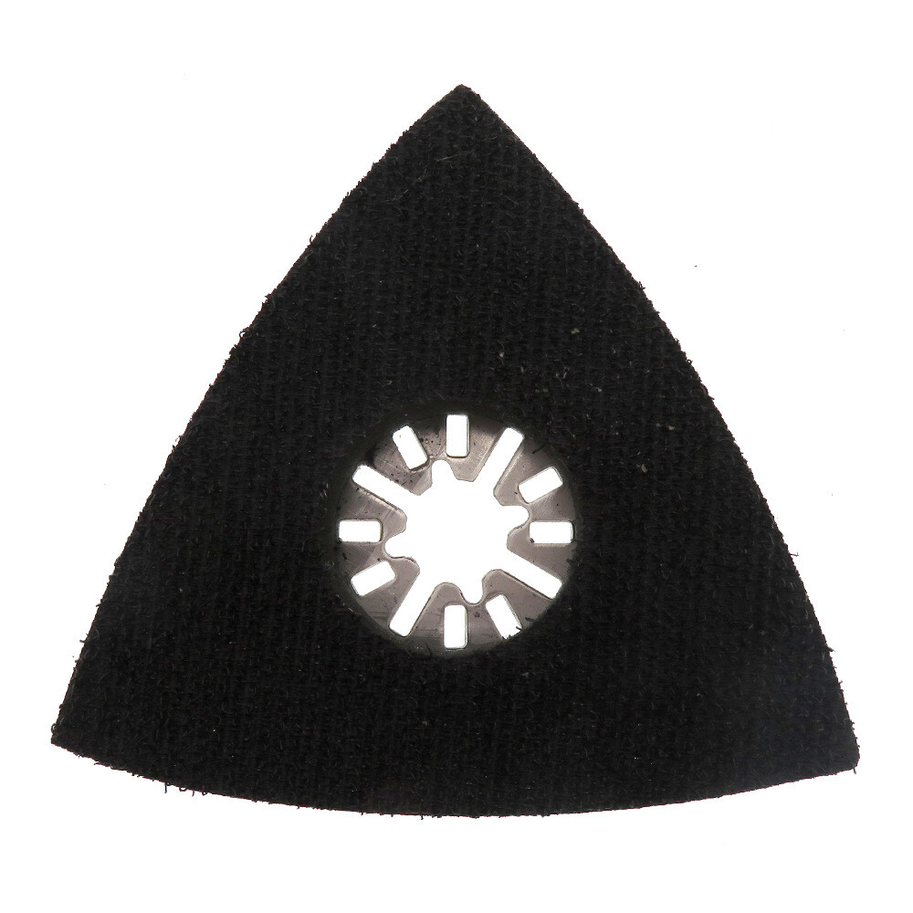 80mm Sanding Pad MultiTool Triangle Backing Pad Sander Attachment Pad Hook Loop
