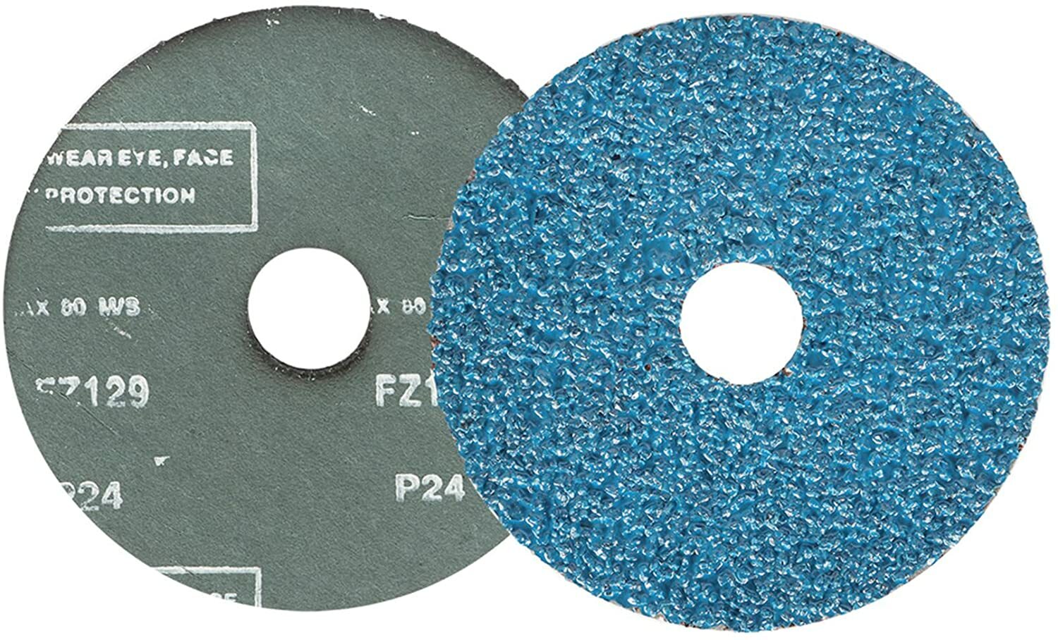 4.5in Zirconia Resin Fiber Disc 16 24 36 60 80 120 Grit Grinding Sanding Discs