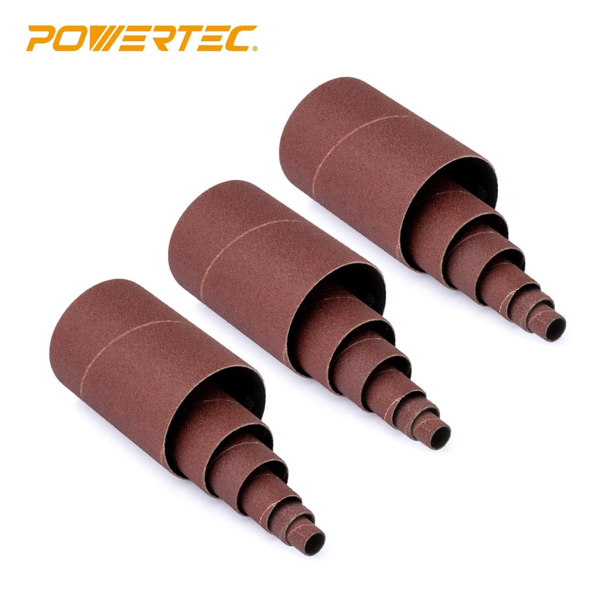 Sanding Sleeves Set 18 Pack Assorted Grit Spindle Sander Kit