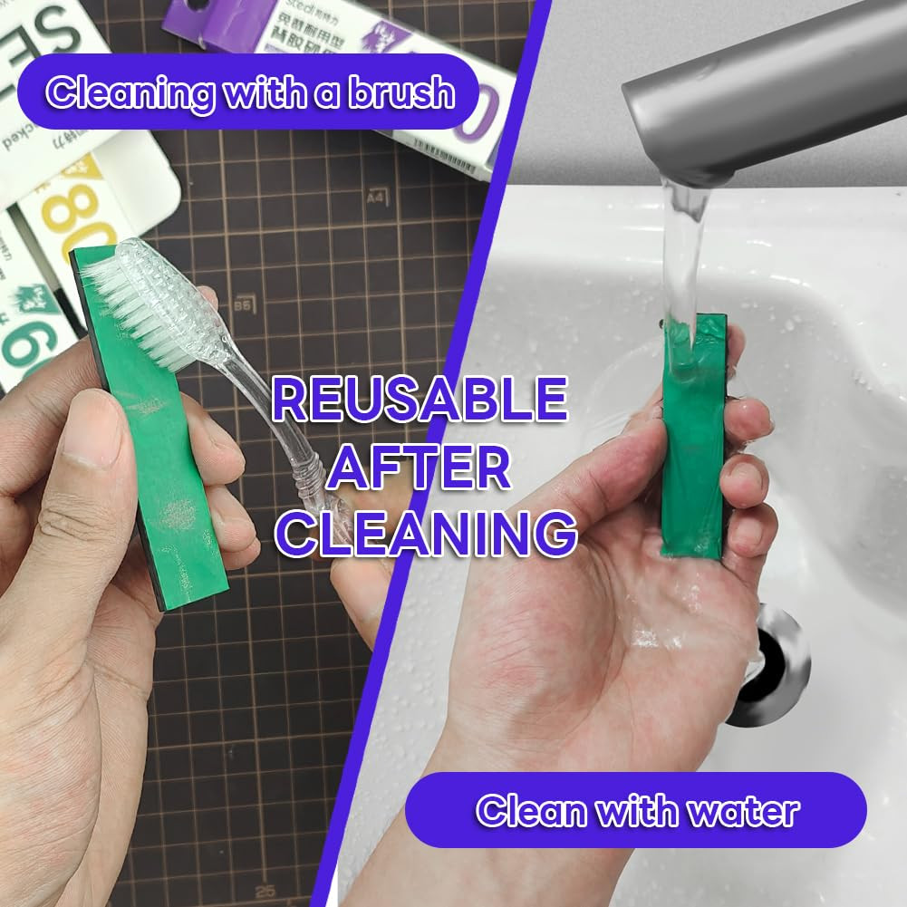 Hobby Model Tools Sticky Sandpaper, Waterproof Wet/Dry Replaceable Reuse Sand…