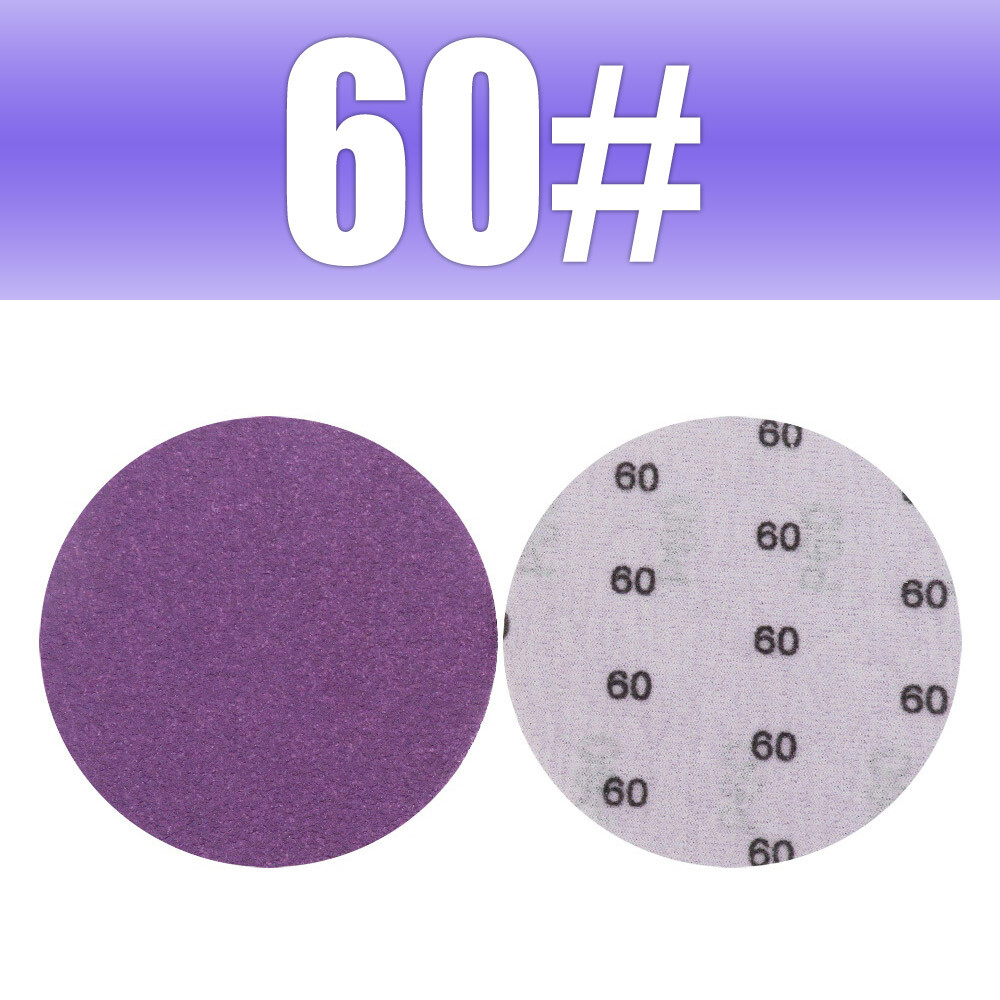 Flocking Sandpaper 4 Inch Wet And Dry Sanding Discs Sand Paper Grit 60-10000#