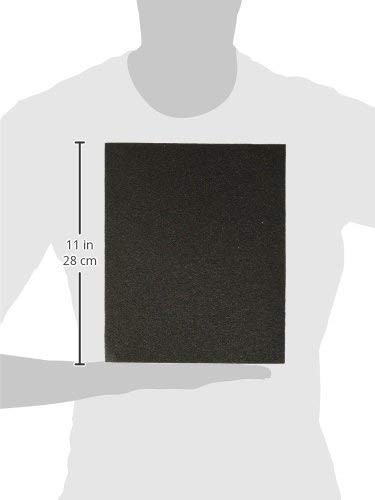 220150C 9×11 Inch Silicon Carbide Waterproof Paper Sheets Grit 150C 50 Pack