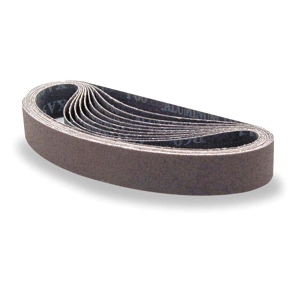 ARC ABRASIVES 11-7020805 Sanding Belt,21 in L,1 1/8 in W,PK10 1PML9