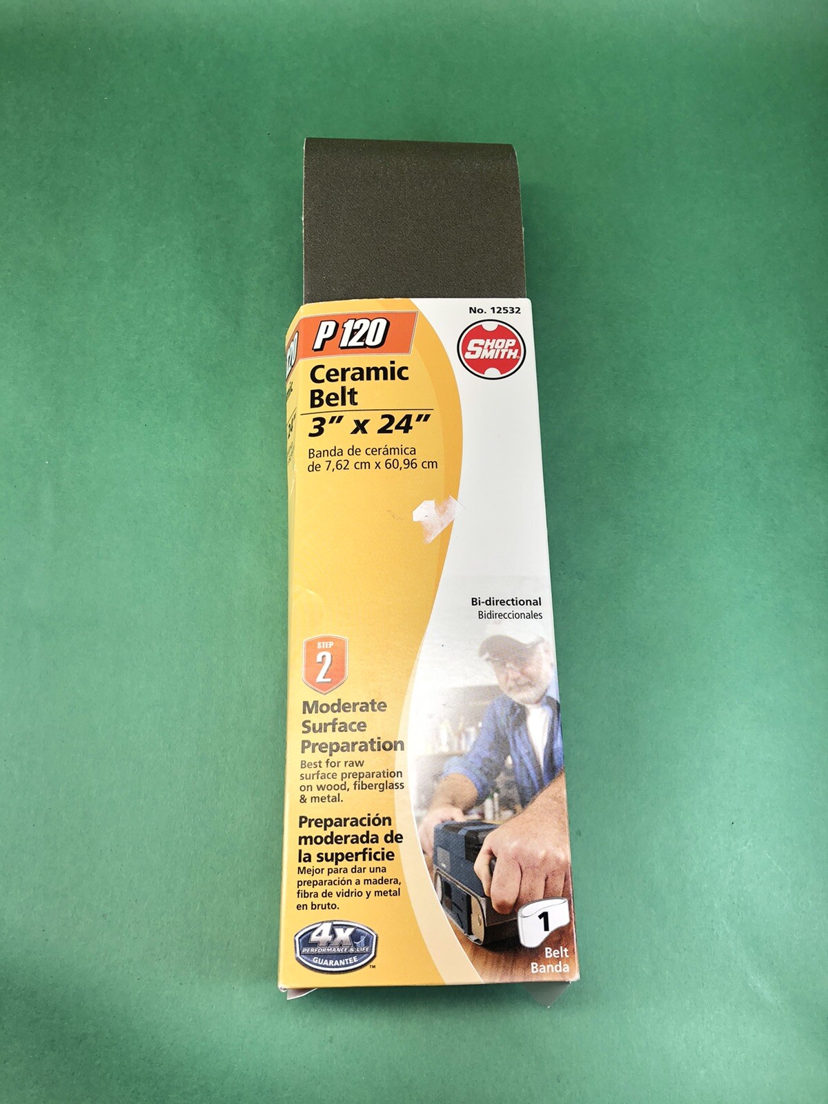 Shopsmith 3-in W x 24-in L 120-Grit Commercial Sanding Belt Sandpaper