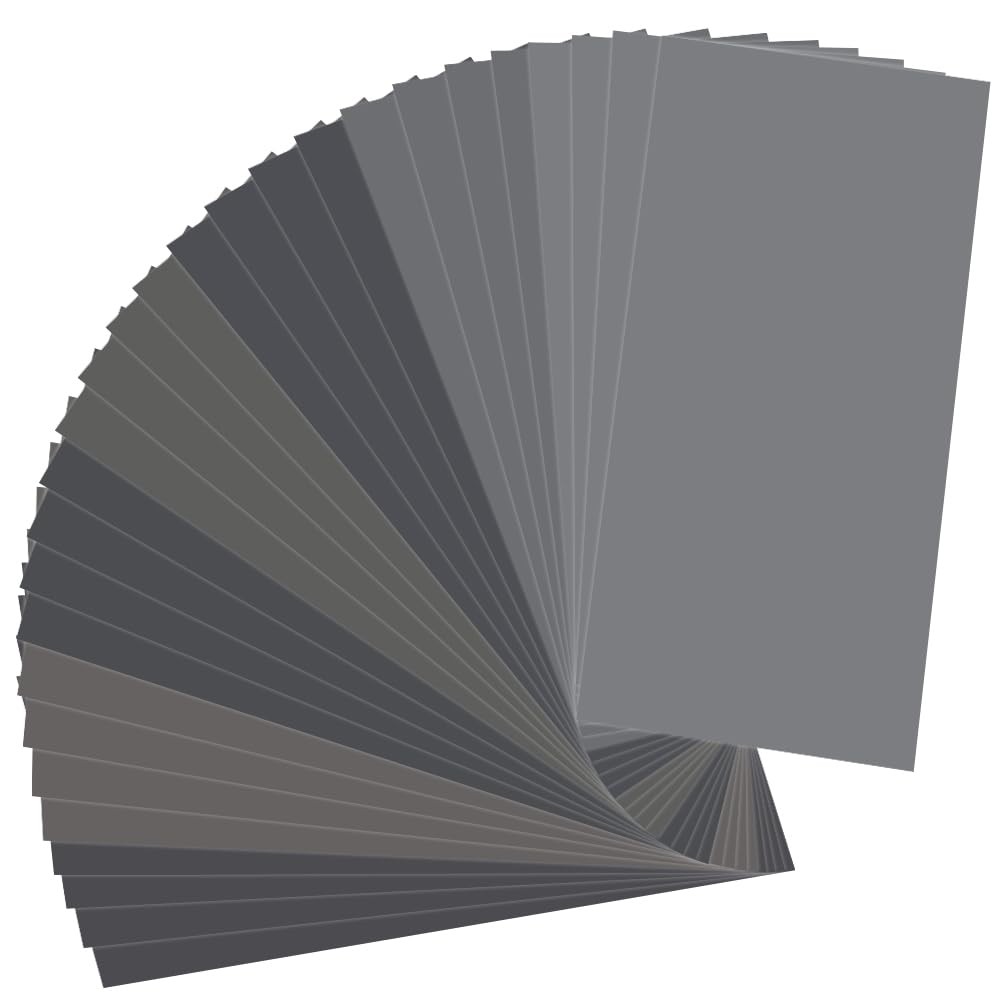40Pcs Wet Dry Sandpaper Assortment, 220 320 400 600 800 1000 1200 1500 2000 3…