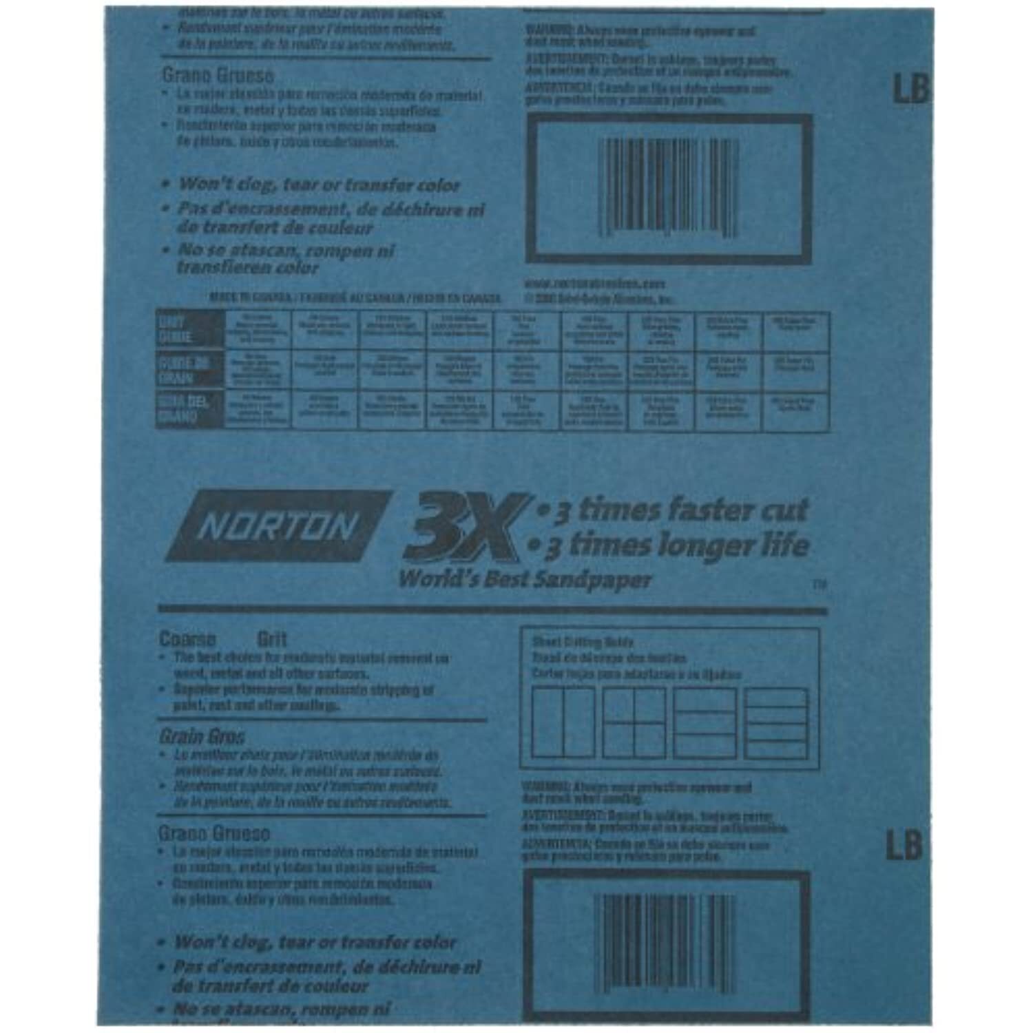 Norton ProSand Premium Job Pack Abrasive Sheet, Next Generation of 3X