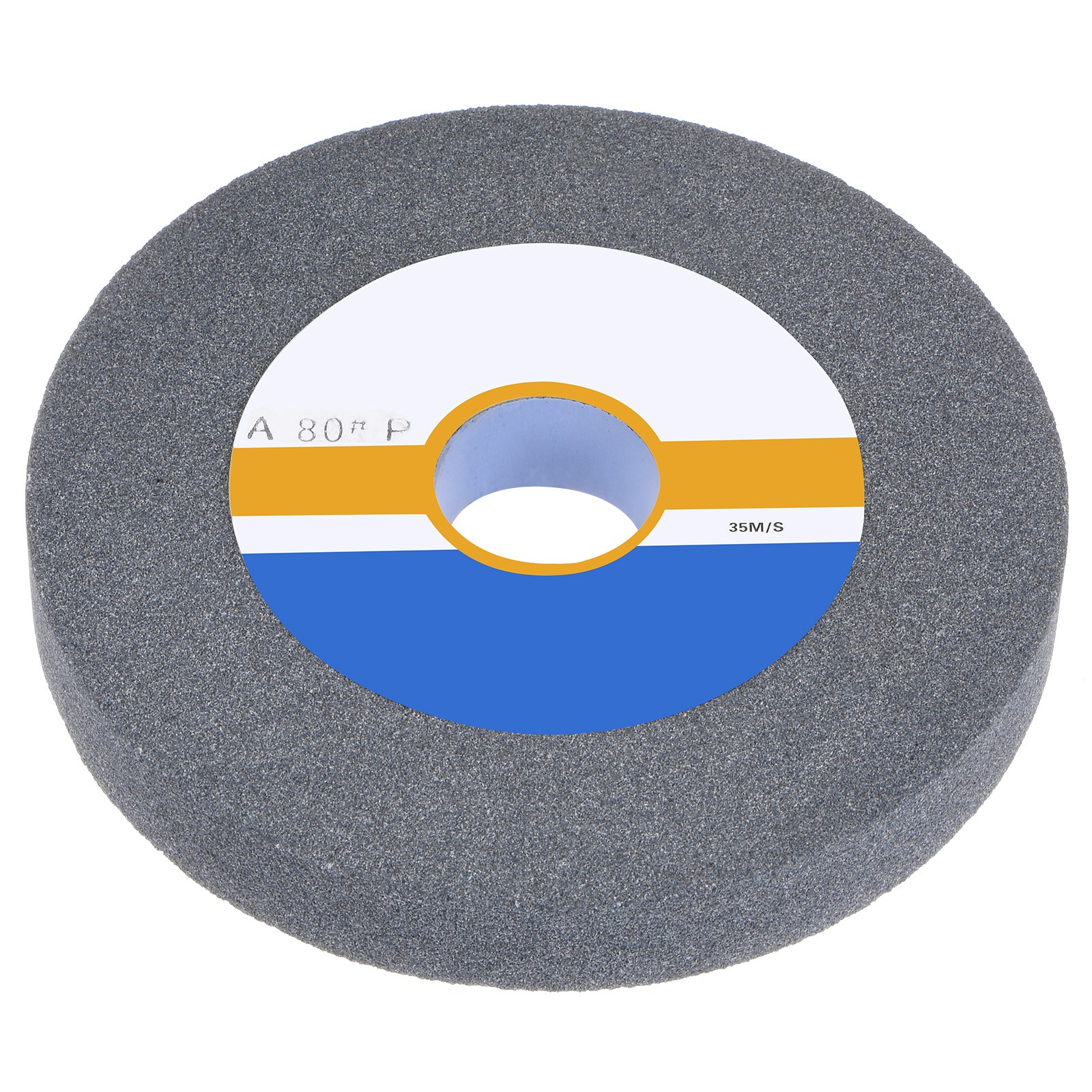 Bench Grinding Wheel 6 Inch 80 Grit 0.8″ Thickness 1-1/4 Inch Arbor Grey