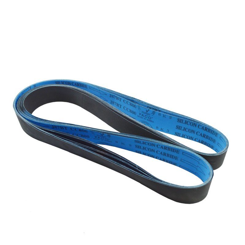 1Pcs Silicon Carbide Sanding Belt Flexible Sandpaper Polishing Band for Copper