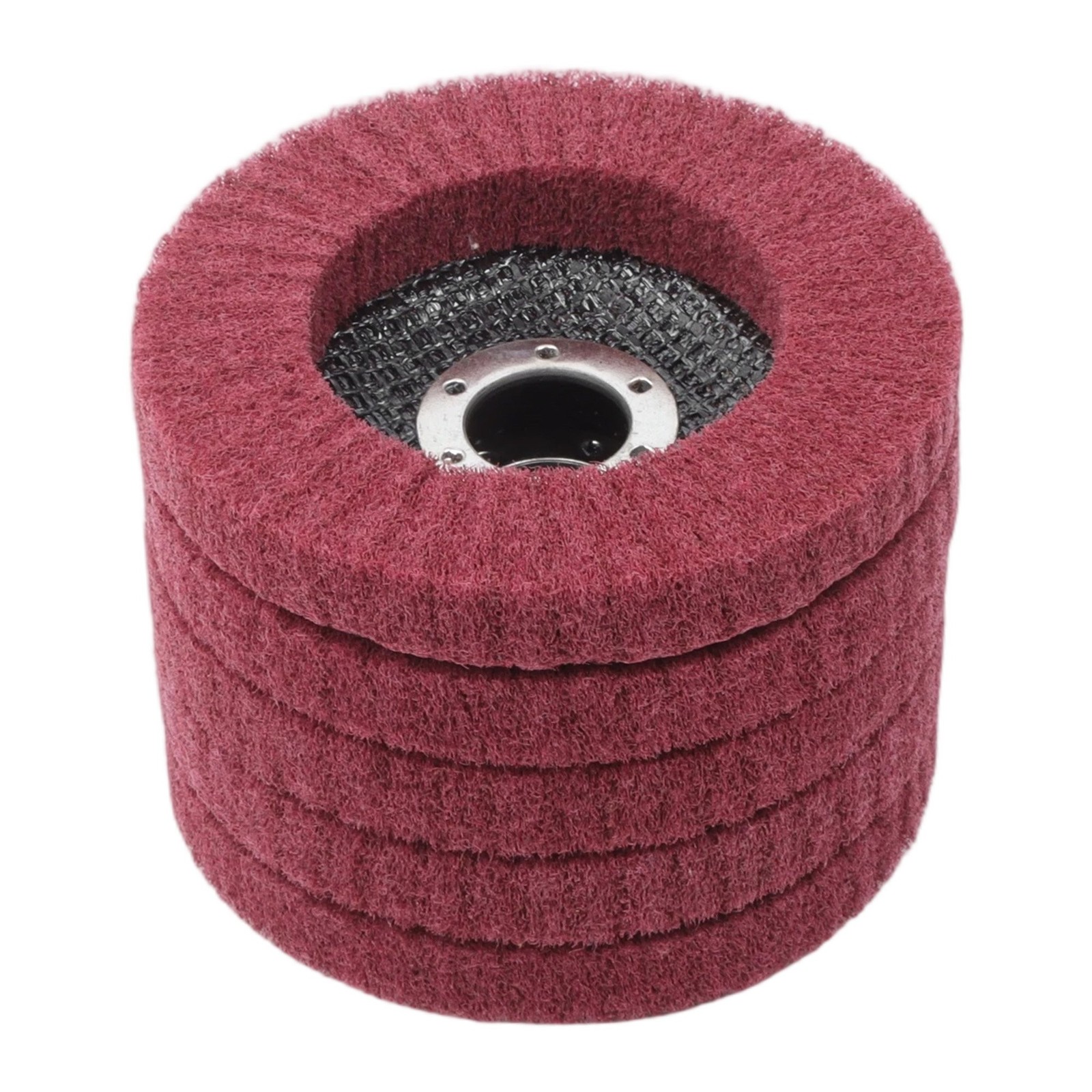 10 Pack 180 & 320 Grit Scour Flap Discs Set for Angle Grinder (4-1/2″ x 7/8″)
