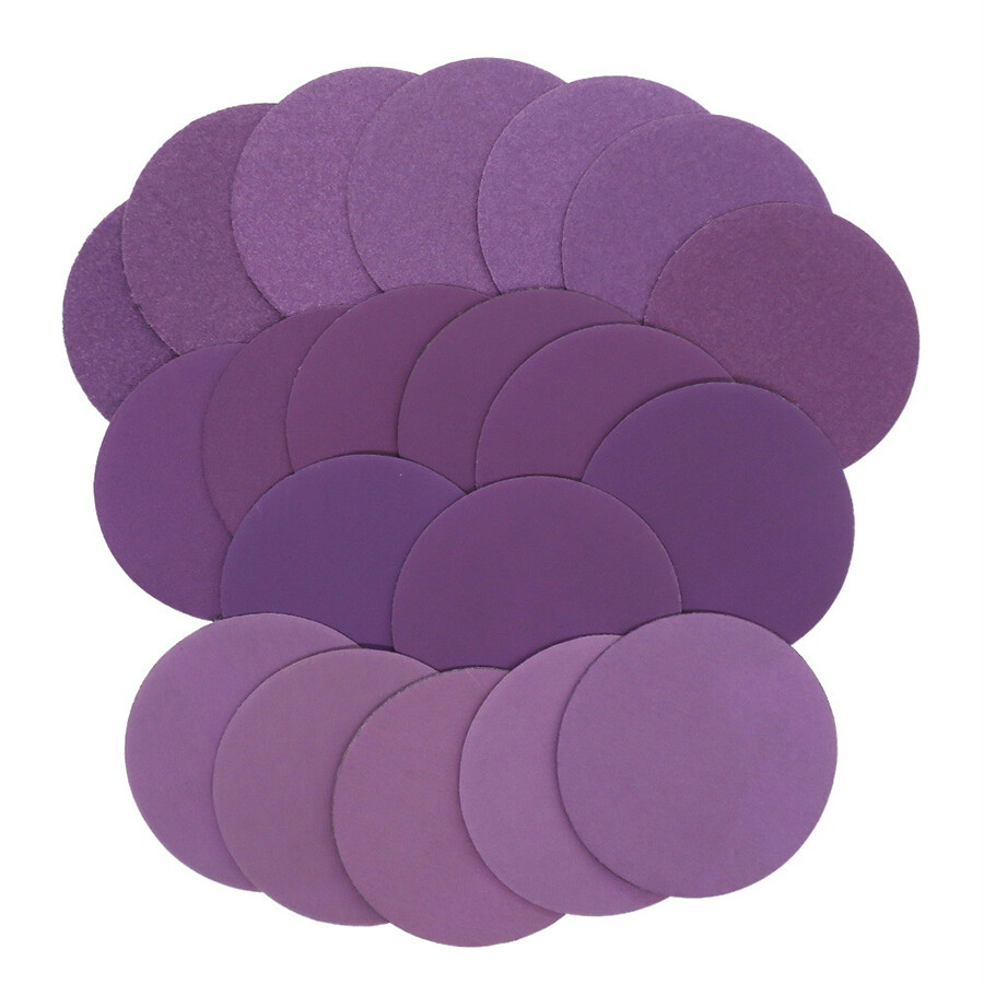 3″ 75mm Grinding Wheels Disc Sanding Papers Wheel Pads Grain P60-P10000 Wet/Dry