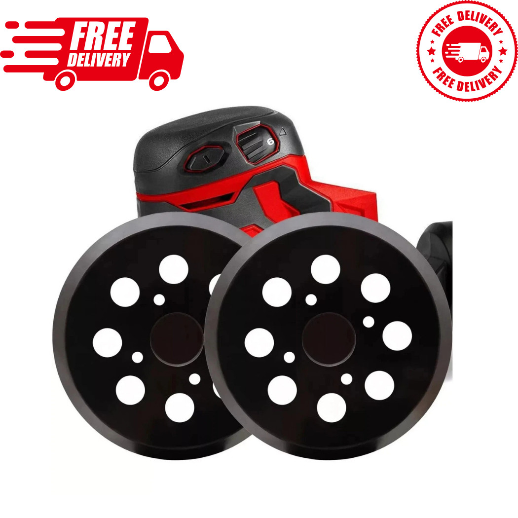 2 Pack 5 Inch 8 Hole Hook and Loop Sander Pad for Milwaukee 6021-21 6034-21