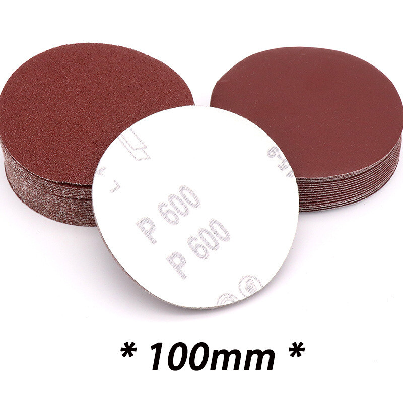 100mm – 4″ Sanding Discs Hook & Loop 60 – 1000 Grit Sander Pads Sandpaper