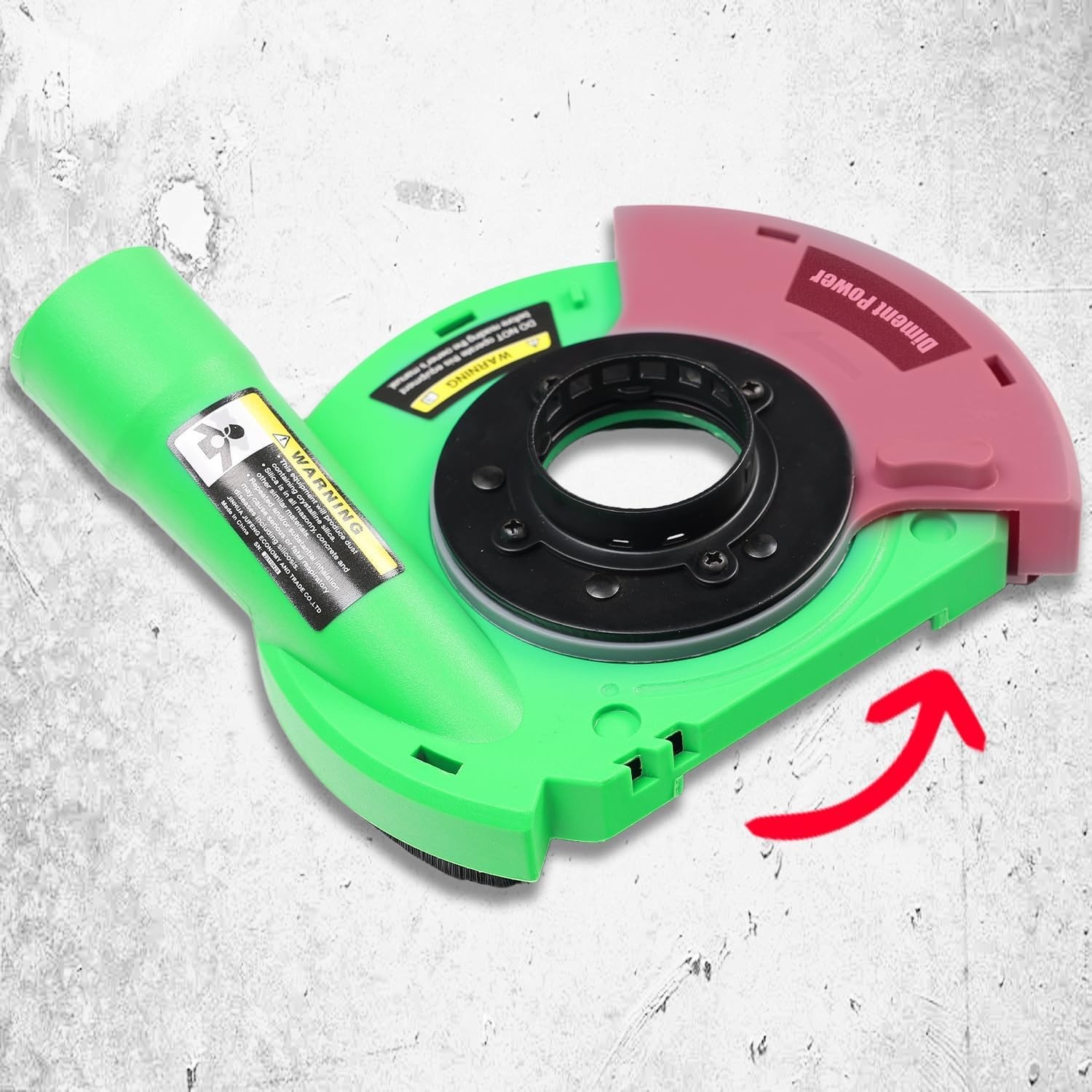 5 Inch Universal Dust Shroud for Angle Grinders, Compatible with Many Brands
