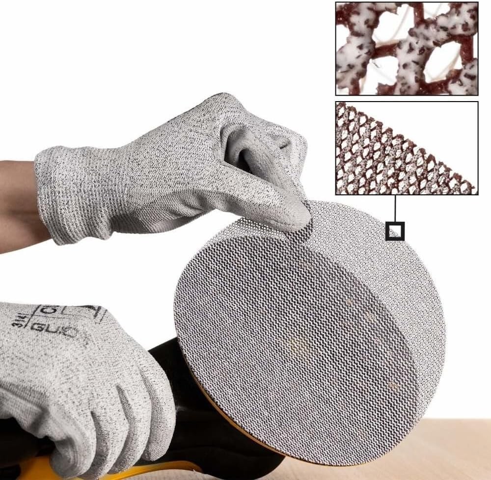 Professional 6″ Abranet Mesh Discs, 35 Ct