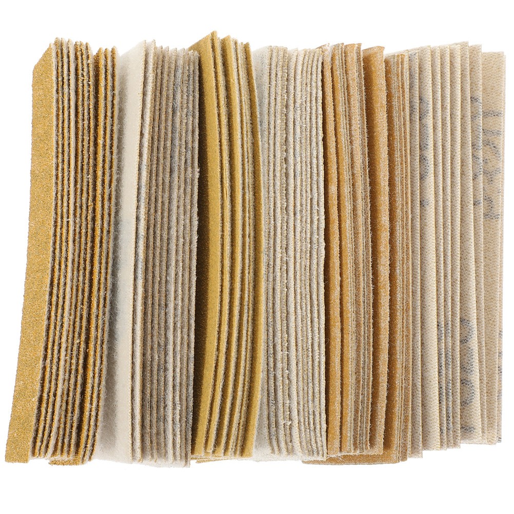 60 Sheets Sand Paper Set Assorted Grits 80 120 150 180 240 320 for Wood