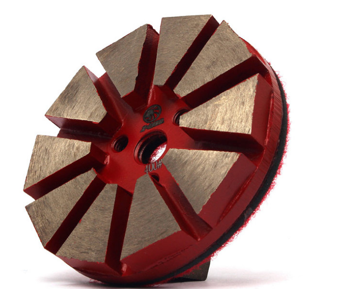 Z-lion 3″Metal Bond Diamond Grinding Discs (for Granite Stone) Metal Floor Discs