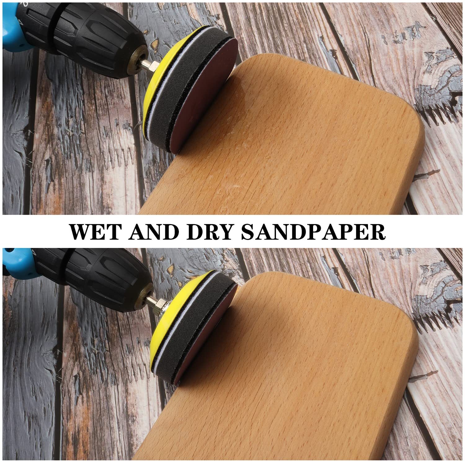 150mm Ceramic Sanding Discs 6in Sandpaper Plain Pads for Hard Wood Steel Metal