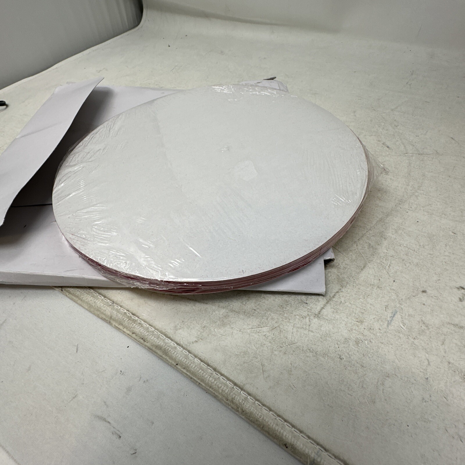 Qty=10, Leco Corporation, 812-225, Red Felt RND 250MM 10″ – PSA, Polishing Cloth