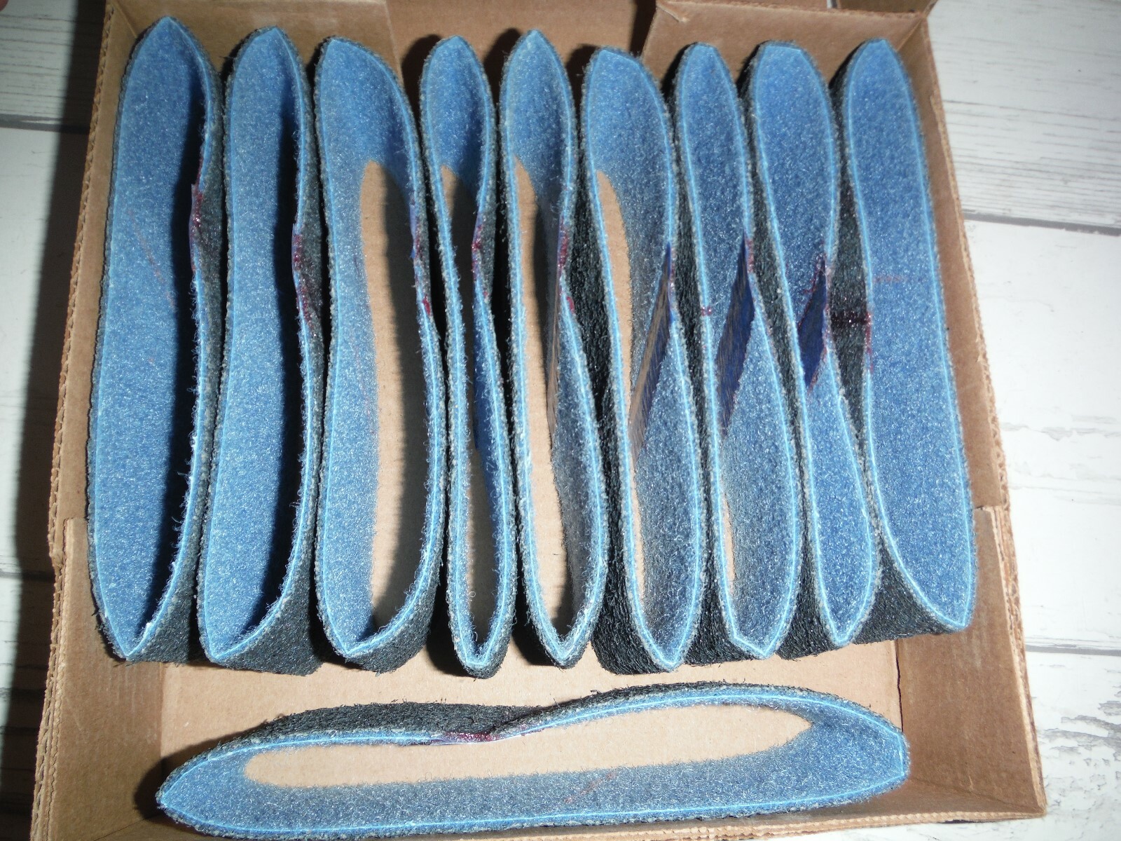 10 Arc Abrasives 2-3/4″ x 15-1/2″ Sanding Belts Very Fine Grit #6402801553