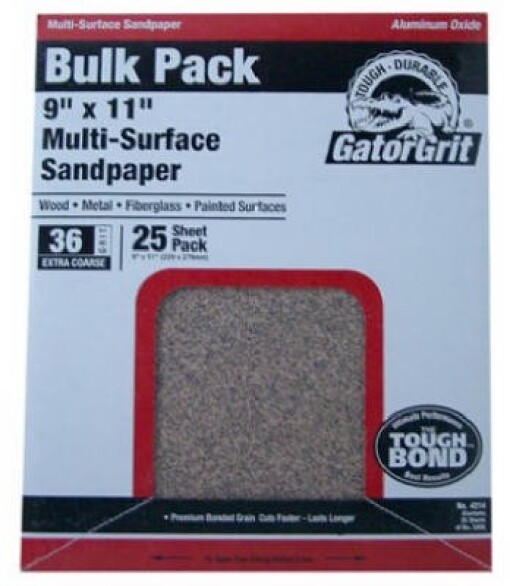 Aluminum Oxide Sandpaper