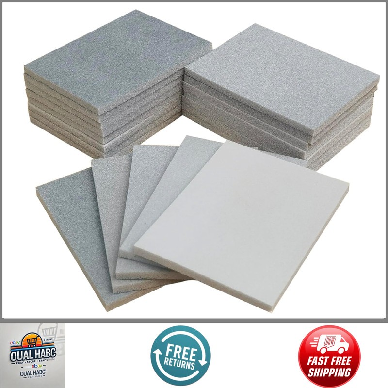 20 Pcs Sanding Sponge Set 3×4″ 400-3000 Grit Wet Dry Sandpaper Foam Polishing Pa