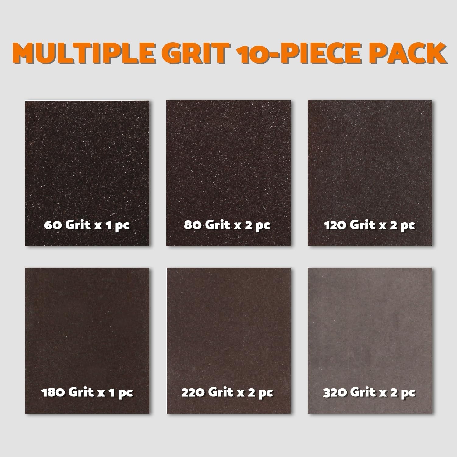Versatile Sanding Sponge Assortment – 10 Pack with Tack Cloth for Fine Finishes
