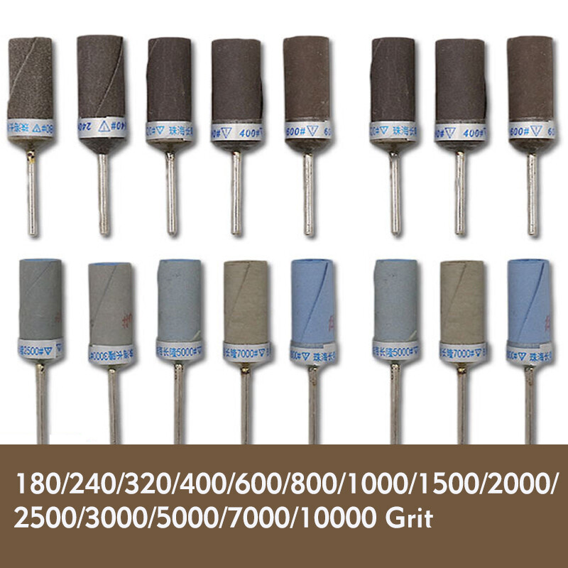 Wet Dry Sandpaper Sanding Bar Rod Abrasive 180-7000 Grit For Dremel Rotary Tools