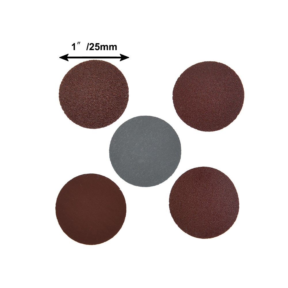 25mm 1 Sanding Sander Backing Pad Rotary Drill Bit Sandpaper Disc Tool Set Tool