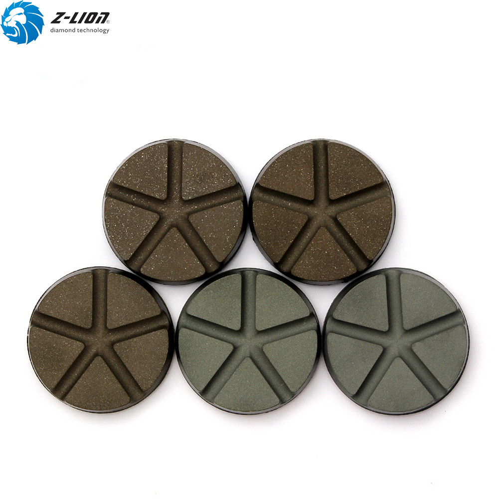 3Pcs Diamond Ceramic Polishing Pads 3 Inch Concrete Floor Grinding Wheel Coarse