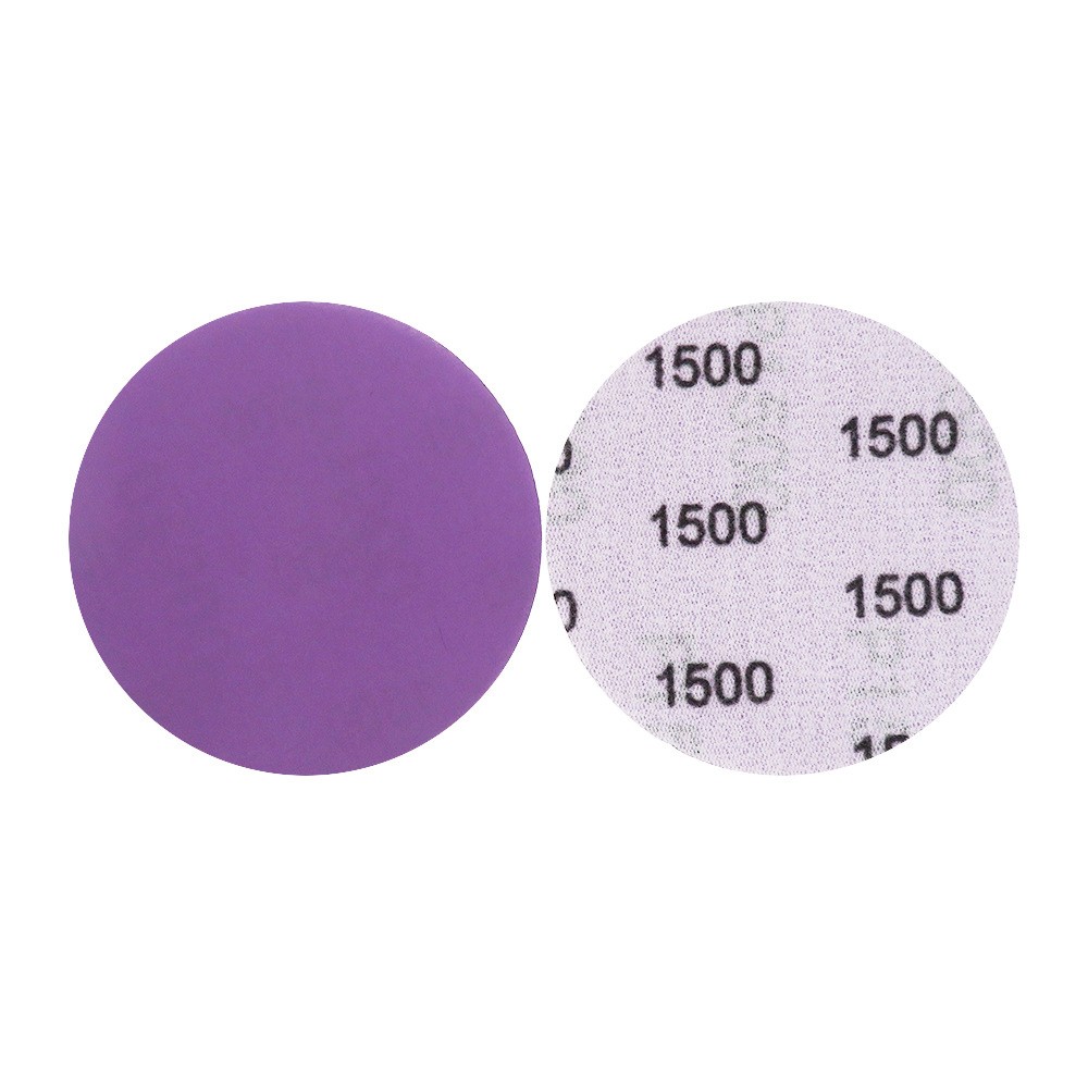 50PCS Hook Loop Sanding Discs 60-10000 Grit for Drill Wet Dry Sandpaper Pad 3in