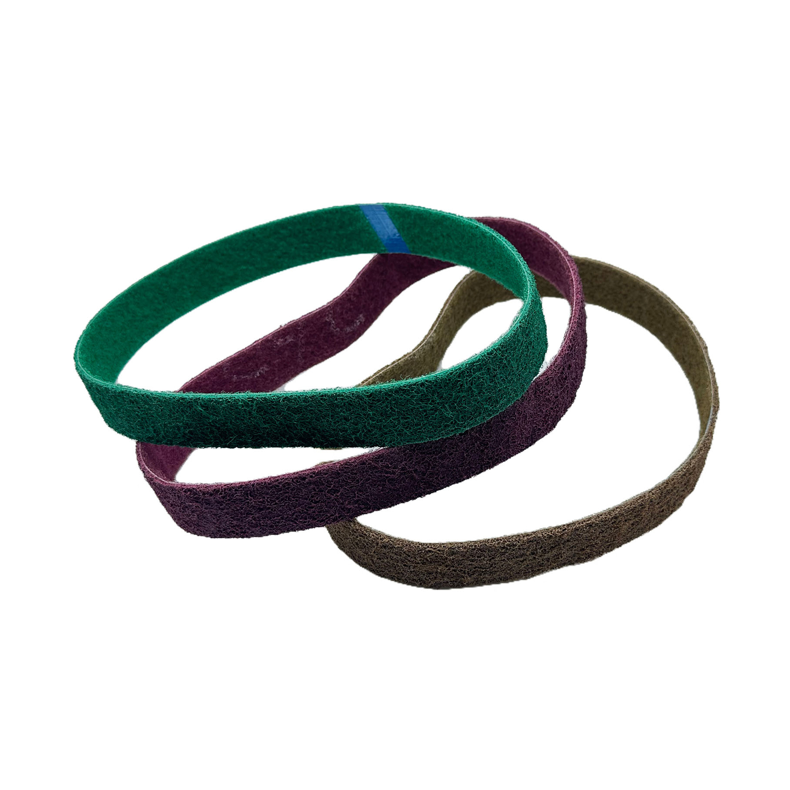 1-1/2″ x 30″ Surface Conditioning Sanding Belts – Coarse, Medium, and Fine Grits