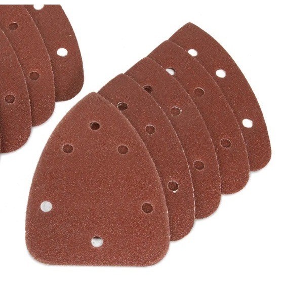 30 pk – Wen Detailing Palm Sander 6301 80/100-Grit Hook and Loop Sandpaper
