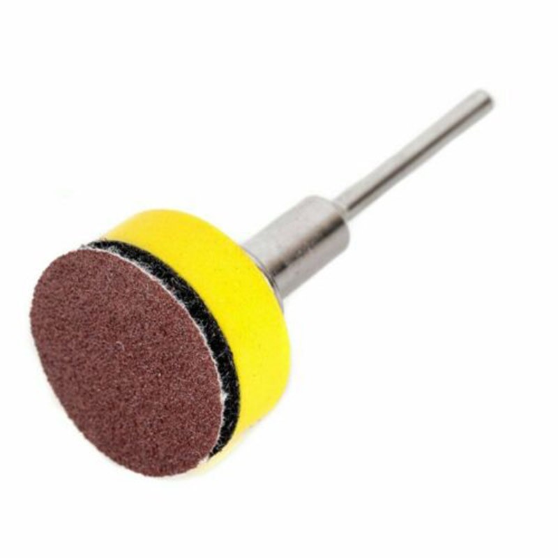 25mm 1 Sanding Sander Backing Pad Rotary Drill Bit Sandpaper Disc Tool Set Tool