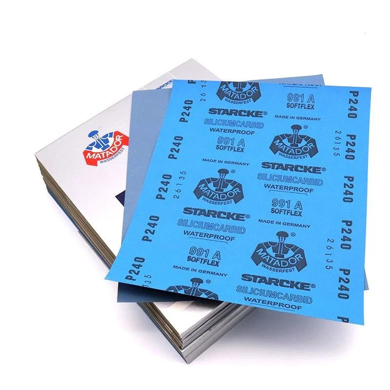 Matador Abrasive Wet or Dry Sandpaper 30 Sheet 7000 Grit 9″x11″ Silicon Carbide