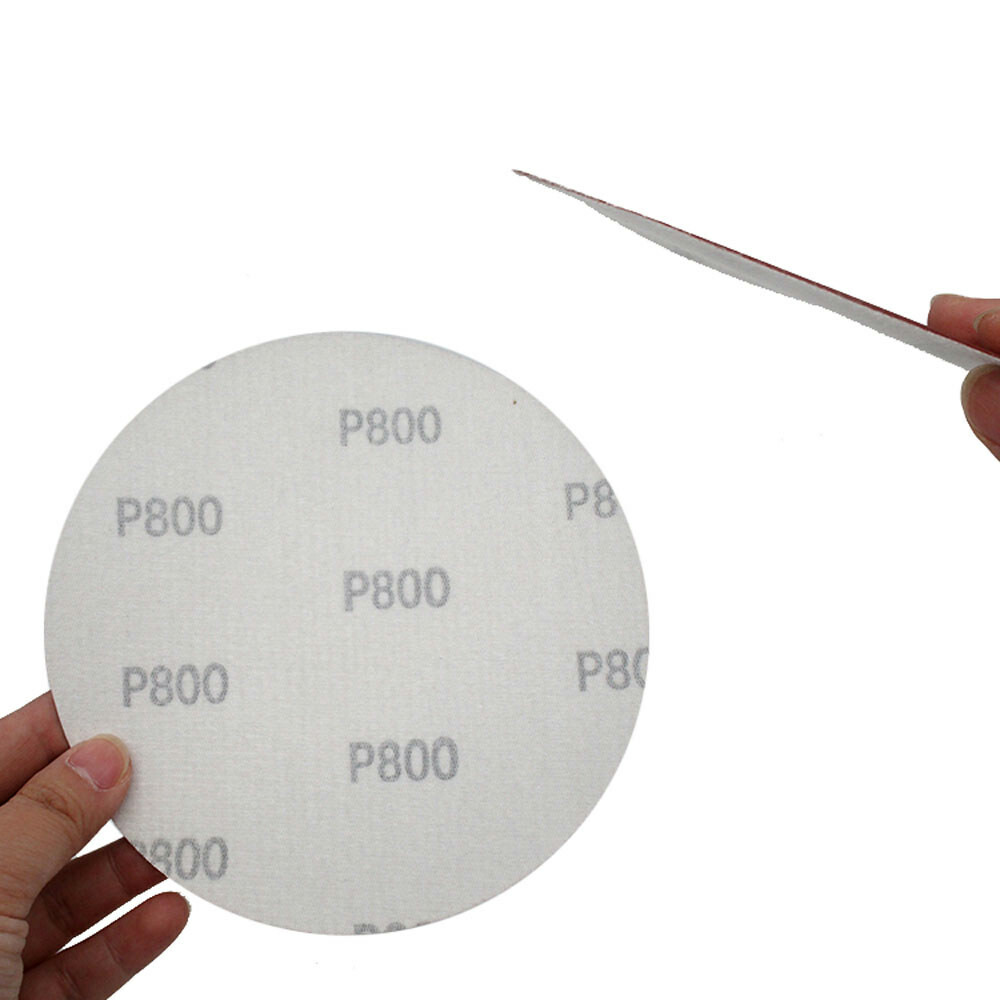 6″ Sanding Disc Pad Hook & Loop 40-2000 Grit Orbital Red Sandpaper 150mm Wet Dry