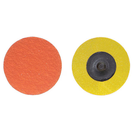 Norton Abrasives 66261162334 Quick Change Disc, Ceralo, 3In, 80G, Tr, Pk25