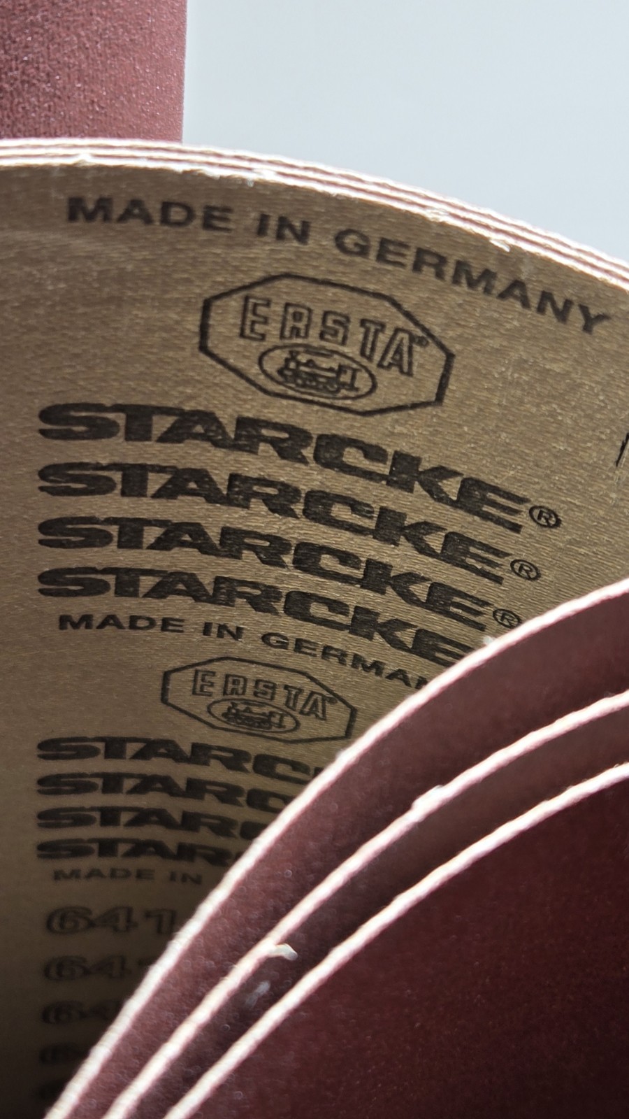Starcke Premium 37″ x 60″ Sanding Belts 3pk Aluminum Oxide Cloth Sander Belts