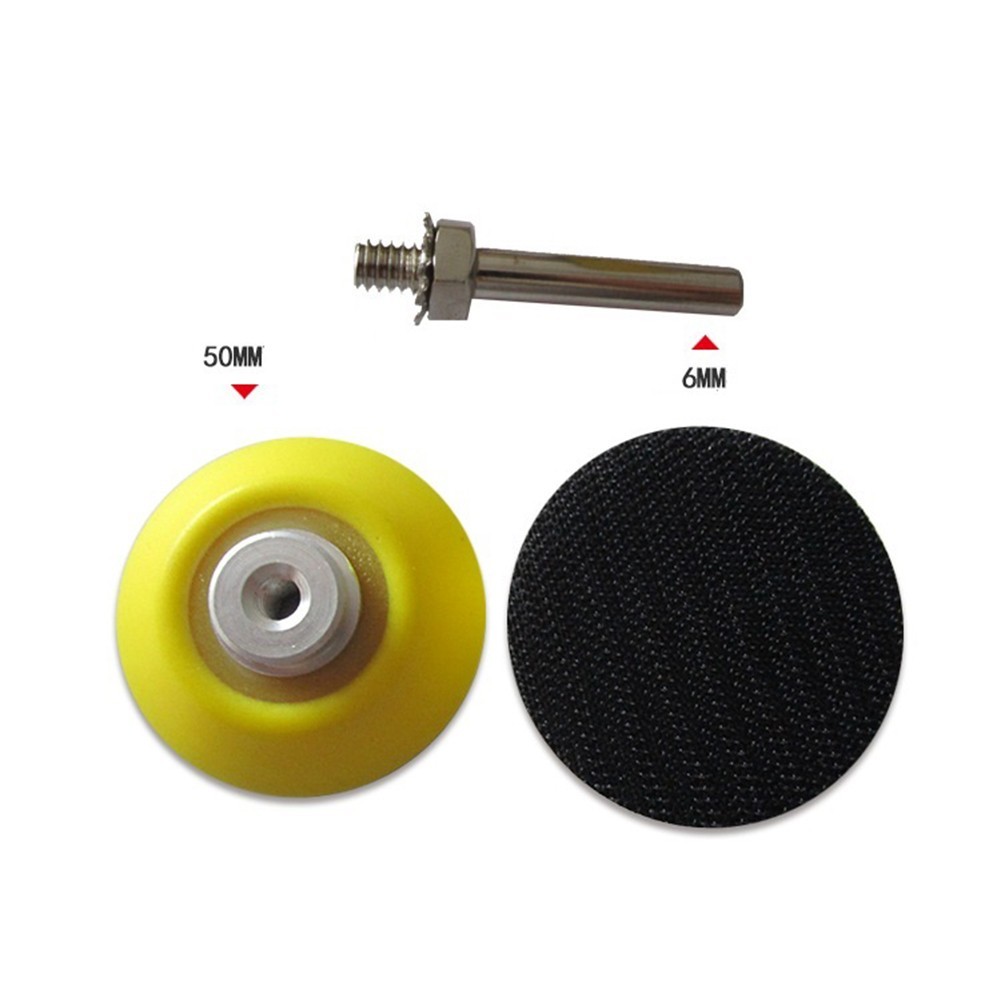 2 Inch Headlight Polishing Scouring Pad Restoration DIY Kit For Electric Drill