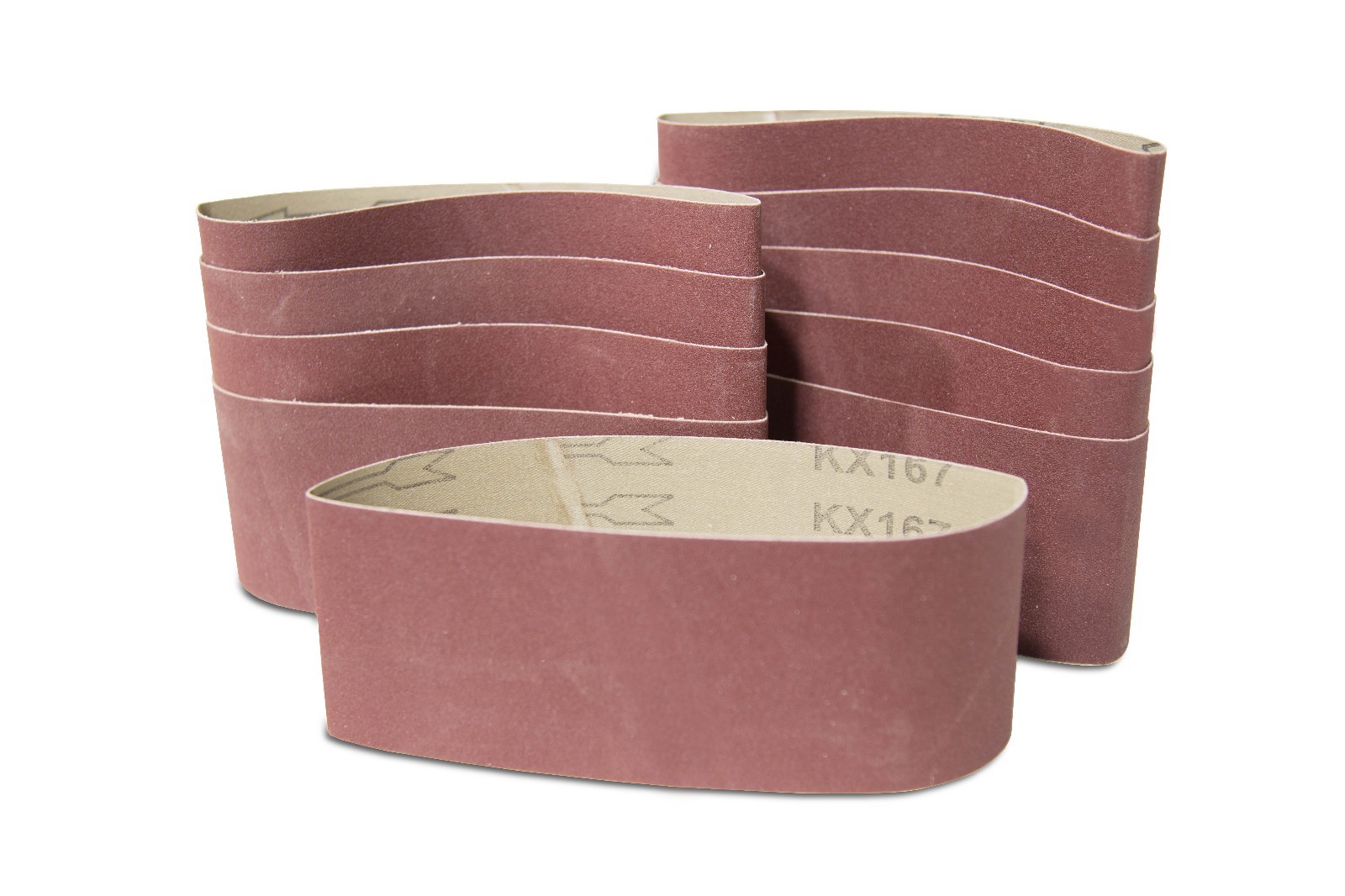WEN 6321SP240 240-Grit 3 x 21-Inch Sanding Belt Sandpaper (10 Pack)