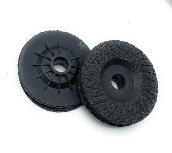 5 Pack SiC Plastic Back Grinding Wheel for 36 GRIT 4.5 INCH