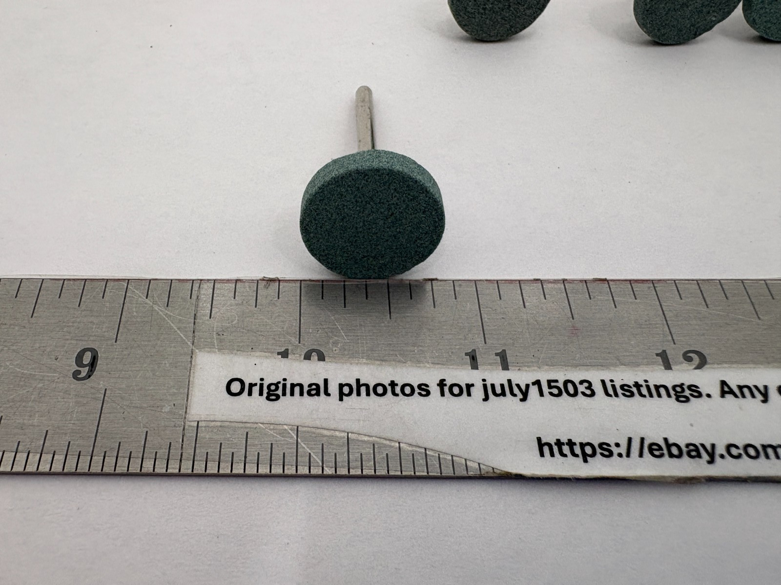 (5) NEW Silicon Carbide Grinding Stone Wheel 13/16″ Green for Dremel (AG)