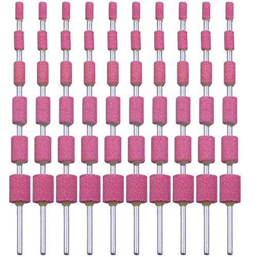 Pack Grinding Stone Set 1/8″ Shank, Sanding Drill Bit (12/10/8/6/5/4mm 60