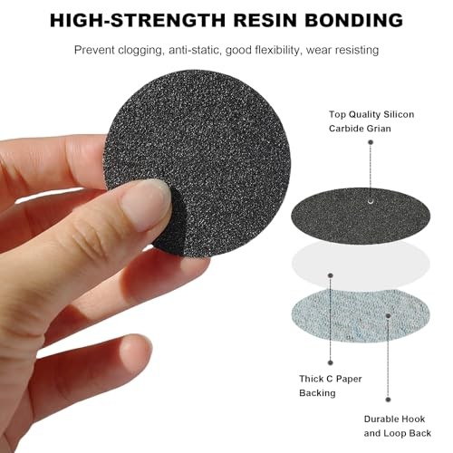 3 Inch 134 PCS Sanding Disc Drill Polishing Kit – Hook & Loop Wet/Dry