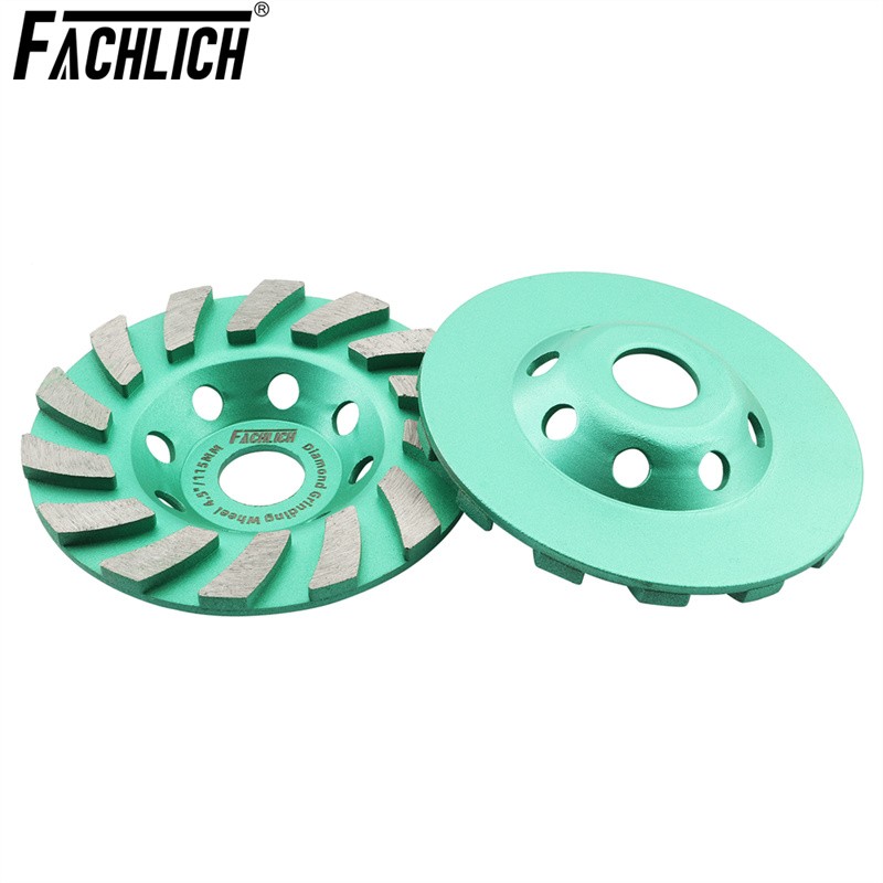 FACHLICH 2pcs 4.5inch/115mm Diamond Turbo Sintered Grinding Wheel Grinding Discs