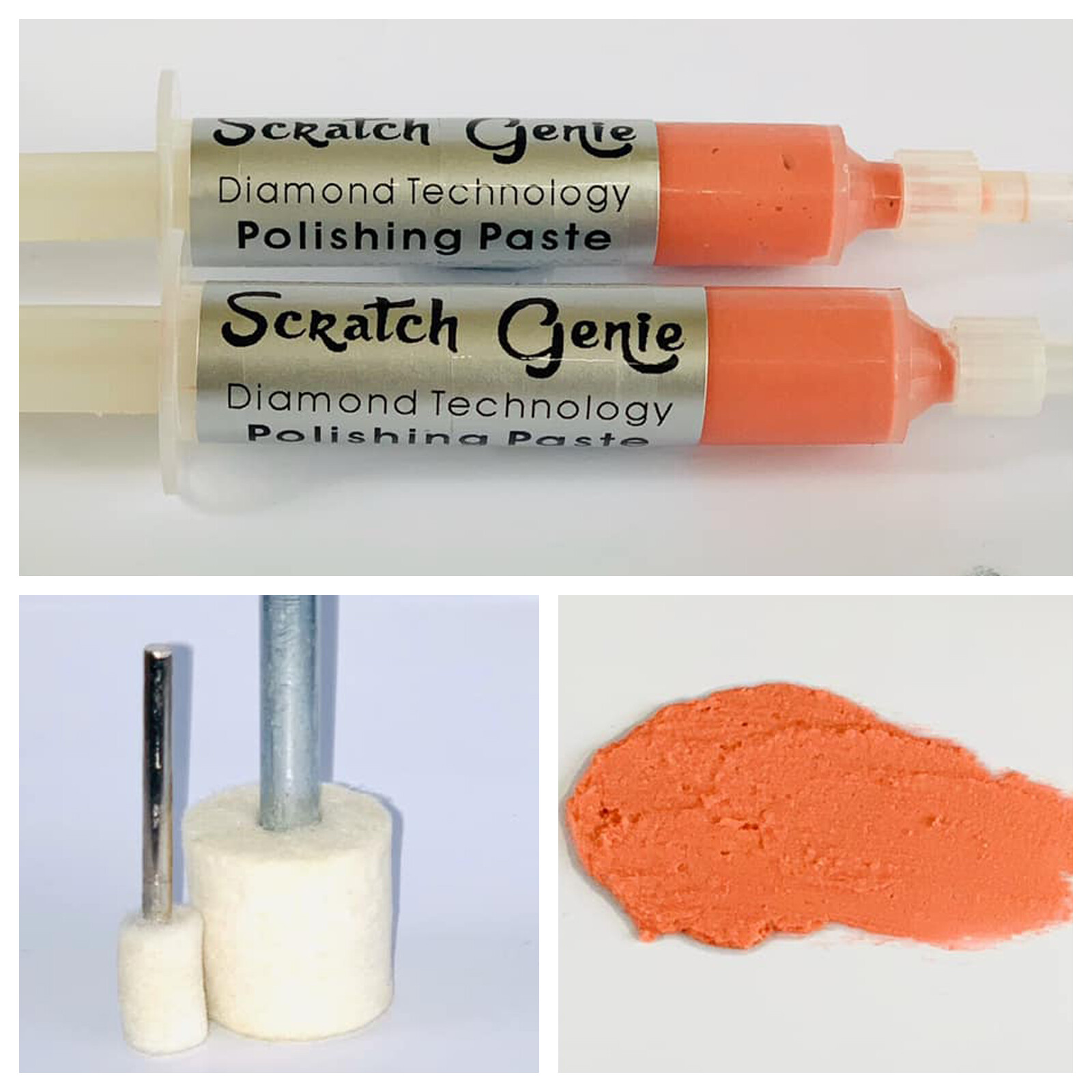 Scratch Genie Marble & Granite Scratch Remover Polishing Kit